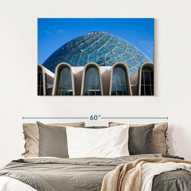 Mitchell Park Dome, 32" H x 48" W