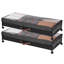 Under Bed Storage with Wheels 36 x 18.1 x 7.3 Inch Rolling Storage Bags