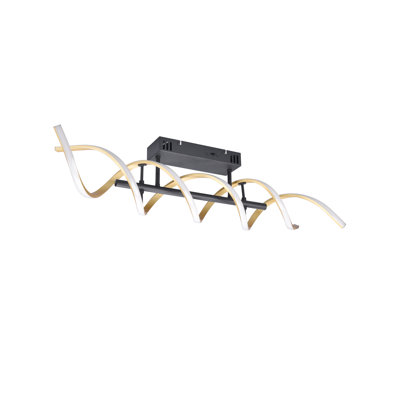 Ademara 1-Light 90cm LED Semi Flush Mount
