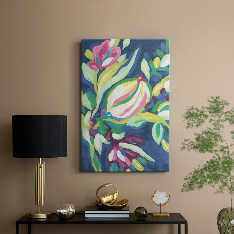 Blue Tropics III - galerie sur mesure, H 12 po x l 8 po