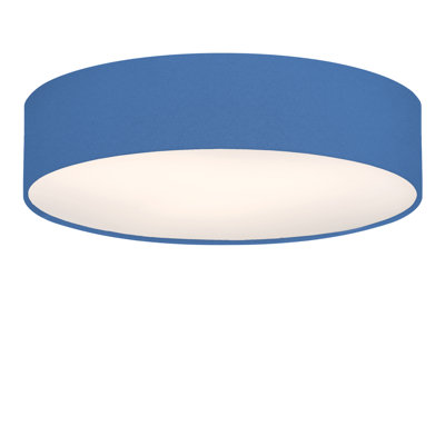 Parvin Fabric Flush Mount