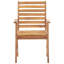 Solid Wood Patio Dining Set Table,