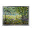 Pins et buissons dans la forêt I - peinture sur toile-60160287-60160279