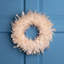 Two-Tone Feathers Christmas Wreath - 14.5" - Unlit-1648704405