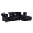 Sicard 97 Right Hand Facing Modular Sofa & Chaise-1113897729-1113904268