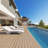 Quick Assembly S-shaped Pool Lounger, Ergonomic Design, Comfortable and Breathable, Essential for Outdoor Relaxation-38979751-36024992