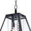Luminaire suspendu carré à 1 lumière Josette-1709617150