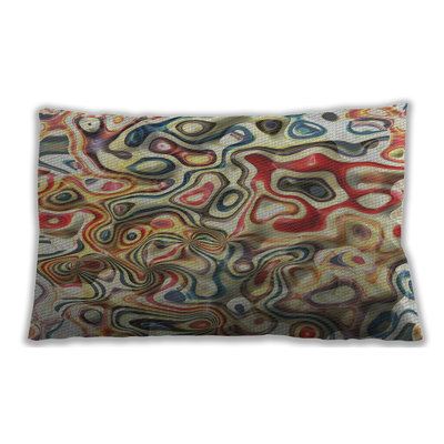 Patterned 108 Throw Pillow