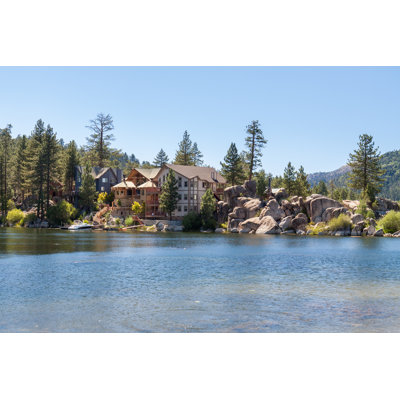 Analiya, maison de vacances sur le lac sur toile par Krapels