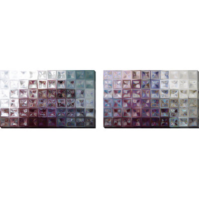 " Tile Art #7, 2015 " 2 Piece Art Graphic Art Print