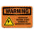 Osha Warning Sign - Generator Neutral Is Not Bonded With Symbol-73345290