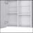 Medicine Cabinet Clayton, Bathroom, White-419293214