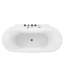 Bladwell 1690mm x 800mm Soaking Acrylic Bathtub