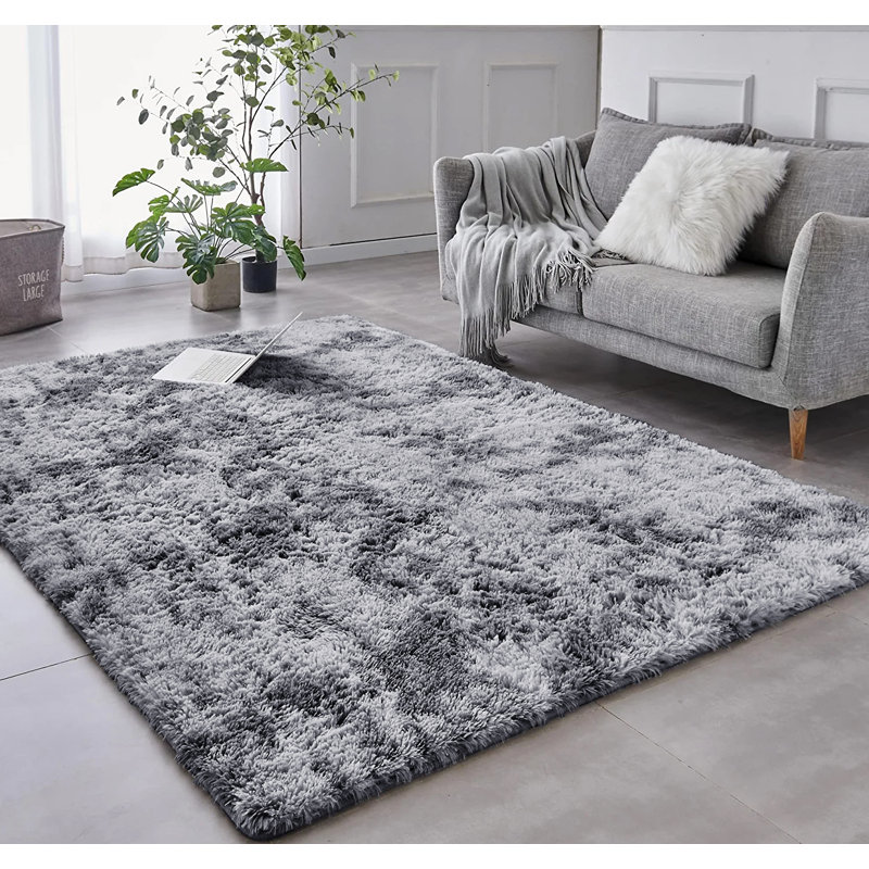 Amileigh Solid Colour Indoor / Outdoor Area Rug, Rectangle 50 x 80cm
