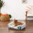 Geometric Polyester Pet Bed