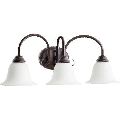 Éclairage pour meuble-lavabo 3 lumières Bernardston