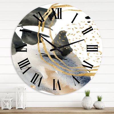 Horloge murale pastel