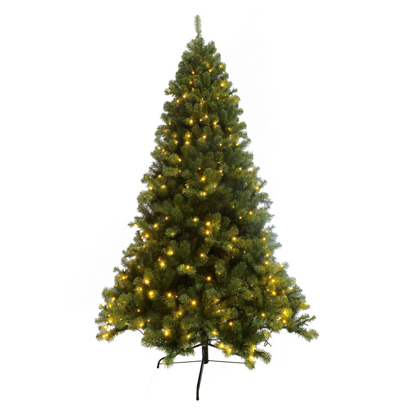 Arbre de Noël artificiel lumineux 7,5 pi