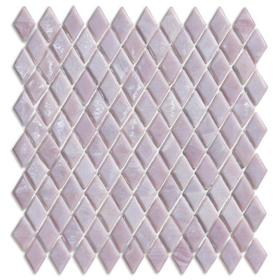 Kohinoor 7/8" x 1-5/8" Diamond Glass Mosaic