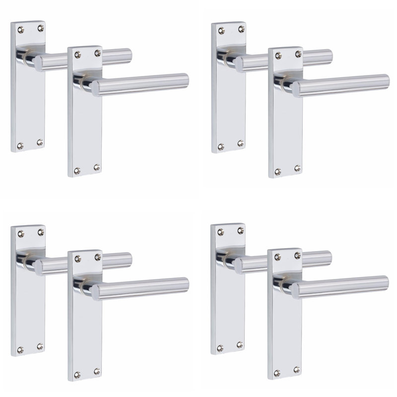T-Bar Door Handle with Backplate