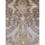 Tapis unique brun clair / bleu clair noué à la main de 14 pi 9 po x 25 pi
