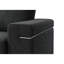 Chaise avec accoudoirs en tissu Gianna