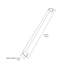 ZLINE Autograph 30 in. Helix Handle (Set of 1) for Paramount and Select Ranges in Champagne Bronze-218355921-218355926