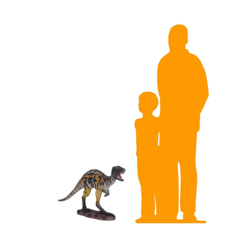 Small Australovenator Dinosaur Life Size Statue