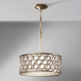 Autberry 3-Light Crystal Chandelier