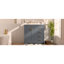 Meuble-lavabo 36 po avec lavabo en céramique, structure en bois massif, 3 tiroirs et portes à fermeture en douceur pour un grand rangement-111123846
