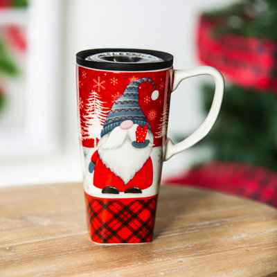 Evergreen Enterprises, Inc 17oz. Ceramic Travel Mug