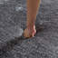 Canapé-lit de 58,27 po avec revêtement en chenille moderne et dossier réglable - Canapé-lit coulissant classique - Confortable pour le salon ou la chambre à coucher - Tissu gris foncé