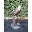 Large Eagle Bronze Statue Mounted on Marble -  Size: 21"L x 23"W x 35"H.