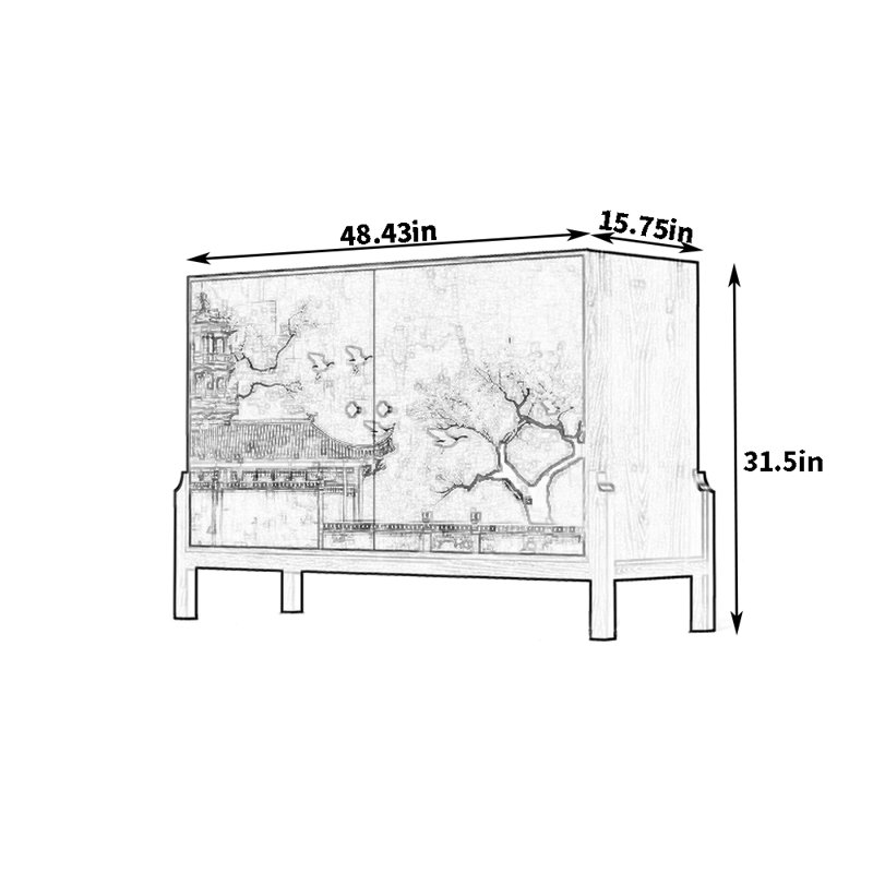 Glenmont, Noyer foncé