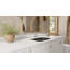 Lavabo de salle de bain encastrable en résine noire mate 23,6 po x 16,4 po Badeloft UB-01-MBLK-138186145