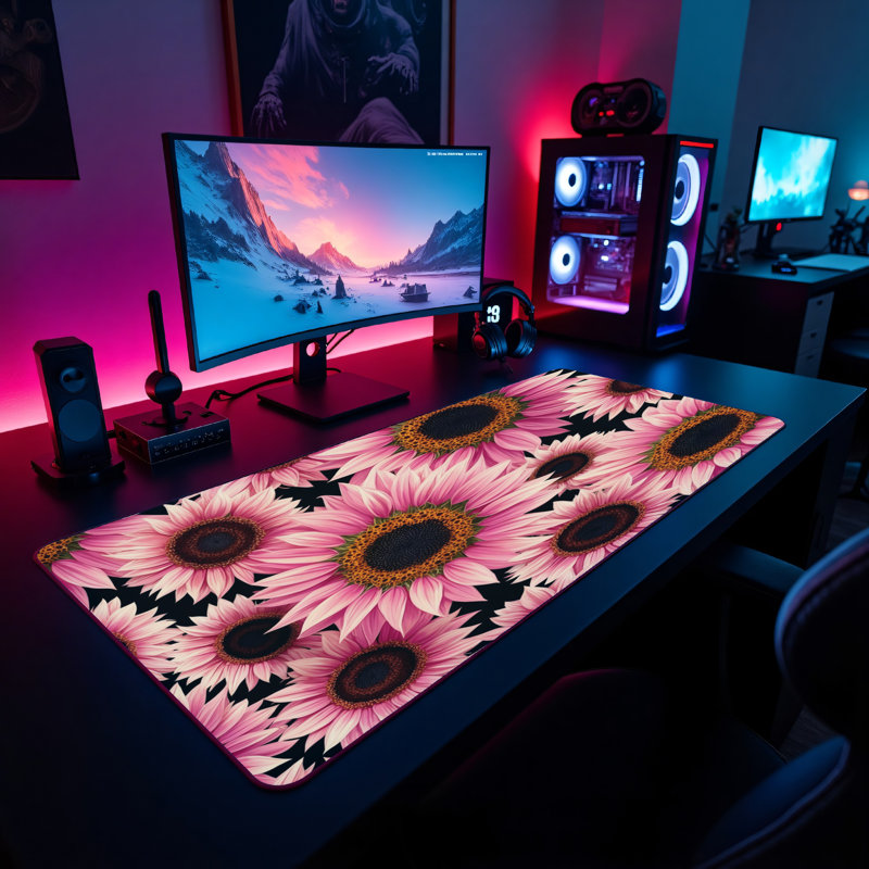 Polyester Desk Pad, 31.5x15.5