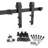 72-in. Matte Black Barn Door Hardware Kit-100919249