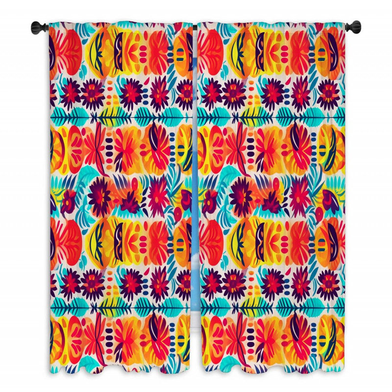 Jocelinne Room Darkening Curtain Pair, 20" W x 63" L