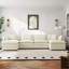 Canapé-lit en chenille moderne avec repose-pieds-1006864277-1006864265