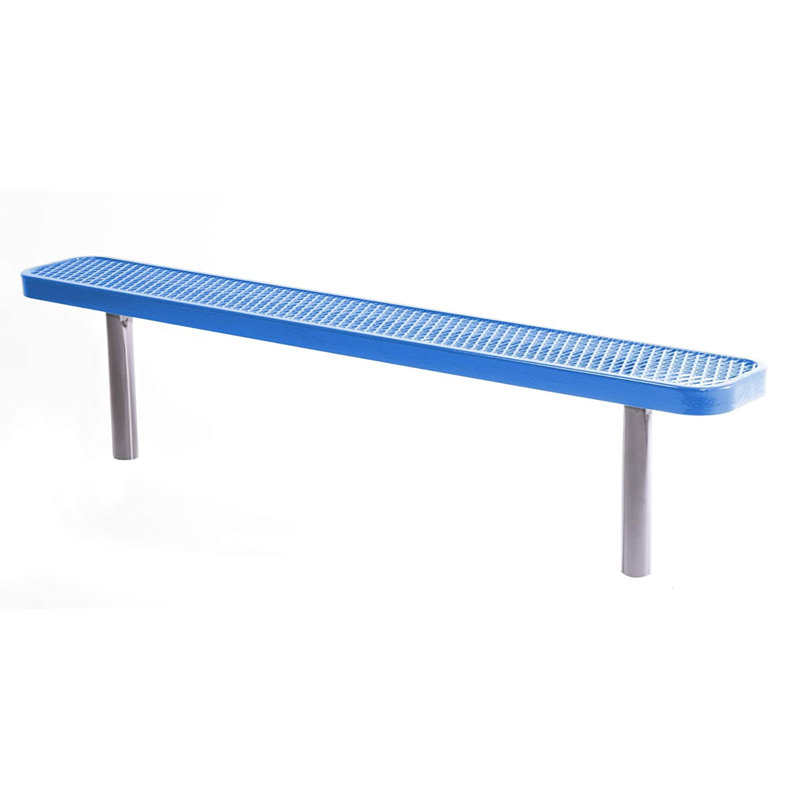 Banc de parc en plastique Myran, Bleu clair