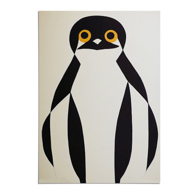 Penguin Abstract Art No.2 - Wall Art