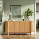Palmerton 70" Curved Sideboard Cabinet