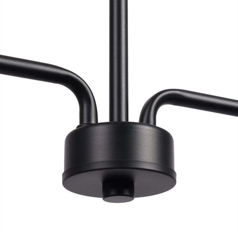 Luminaire suspendu 2 lumières Talvi, Noir