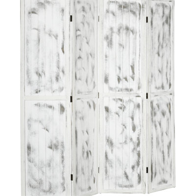 Paravent blanc pliant, 4 cloisons pour chambre à coucher, salon, cloison de bureau