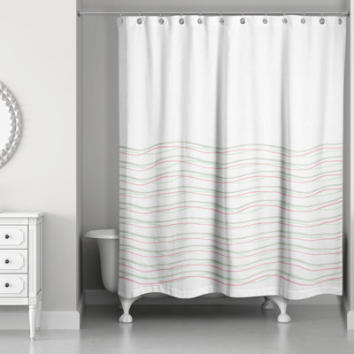 Rideau de douche simple Perine