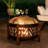 Round Steel Wood Burning Smokeless Fire Pit