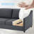 66'' Reception Loveseat-88657918