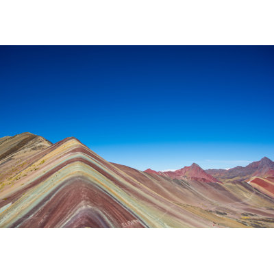 Allantra Rainbow Mountain 1 Piece Wrapped Canvas Wall Art