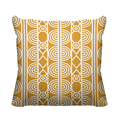 Isabis Geometric Outdoor Reversible Throw Pillow