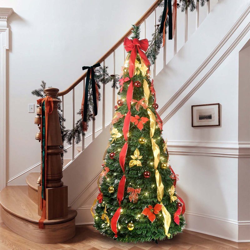 Arbre de Noël des Fêtes avec lumières